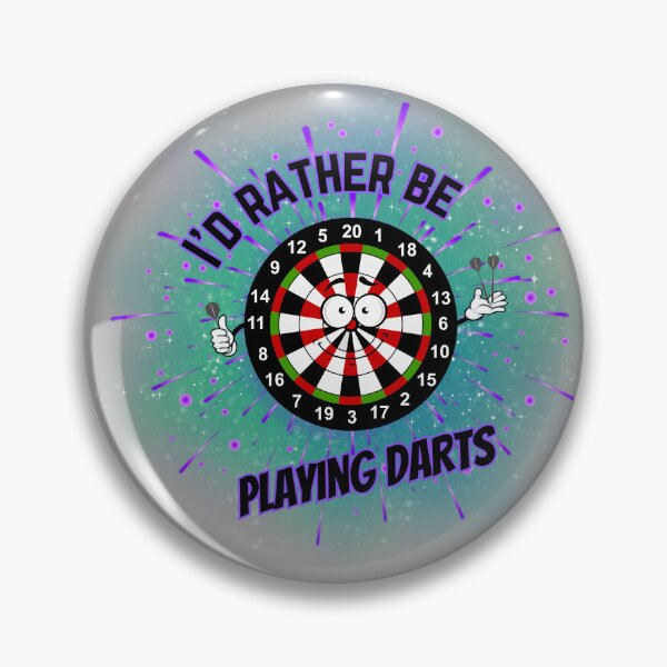 Item preview, I'd Rather Be Playing Darts designed and sold by Whytewold Farm Stuff.
