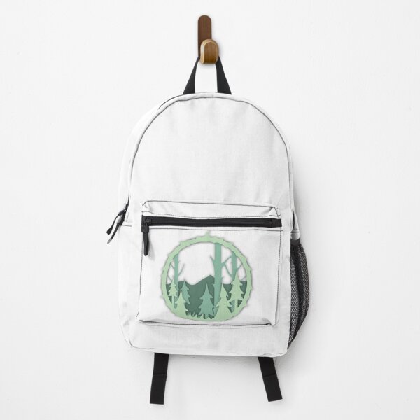 Item preview, Minimalist forest, mint green/1 designed and sold by My-fake-places.
