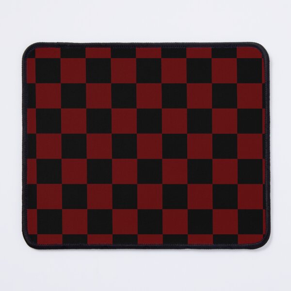 Item preview, Rosewood Red and Black Checkerboard Background  designed and sold by ottrain.