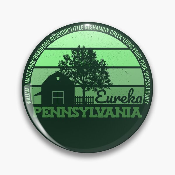Item preview, Eureka Pennsylvania Sunset Retro Vintage Local Pride Logo designed and sold by CRHPOD20.