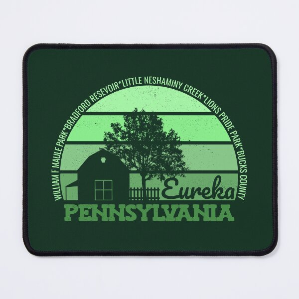 Item preview, Eureka Pennsylvania Sunset Retro Vintage Local Pride Logo designed and sold by CRHPOD20.