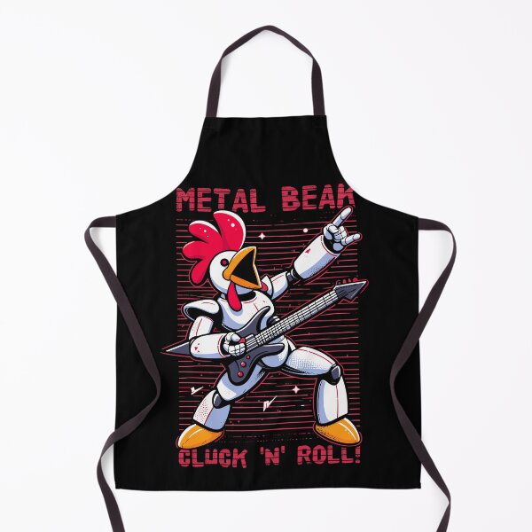 Item preview, Metal Beak Cluck 'n' Roll! designed and sold by RafaelLima7.