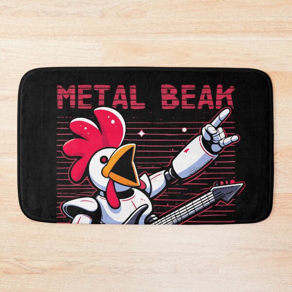 Item preview, Metal Beak Cluck 'n' Roll! designed and sold by RafaelLima7.