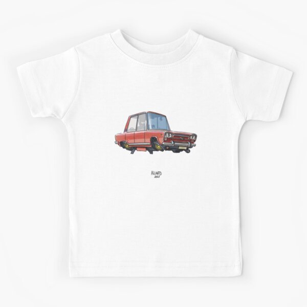 Flying car retro series - SIt MD Kids T-Shirt