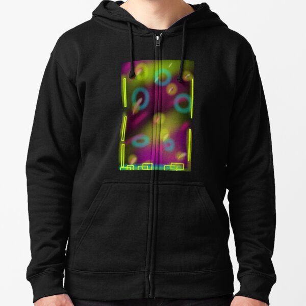 "Fruit Loop Storm " Zipped Hoodie by neonmoonwaves Redbubble