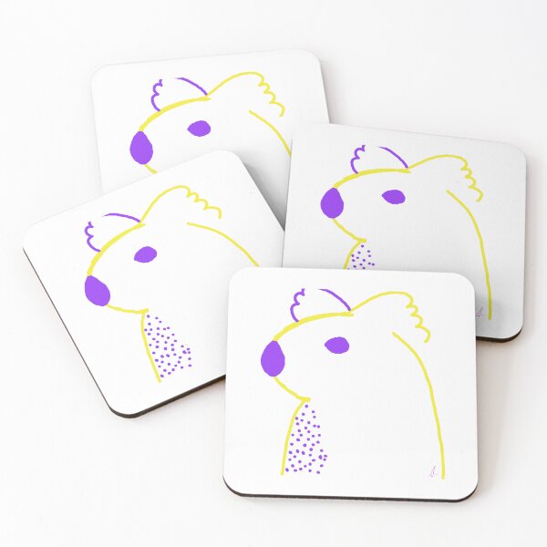 Item preview, Minimalist Funky Koala designed and sold by lilmissgreygoo-.