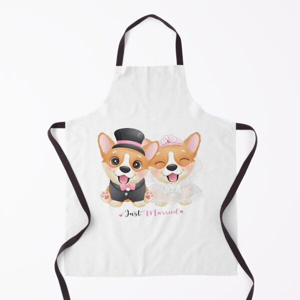 Item preview, yellow dogs on weeding, cute dogs happy weeding, dogs on weeding day designed and sold by GreyStanzione1.