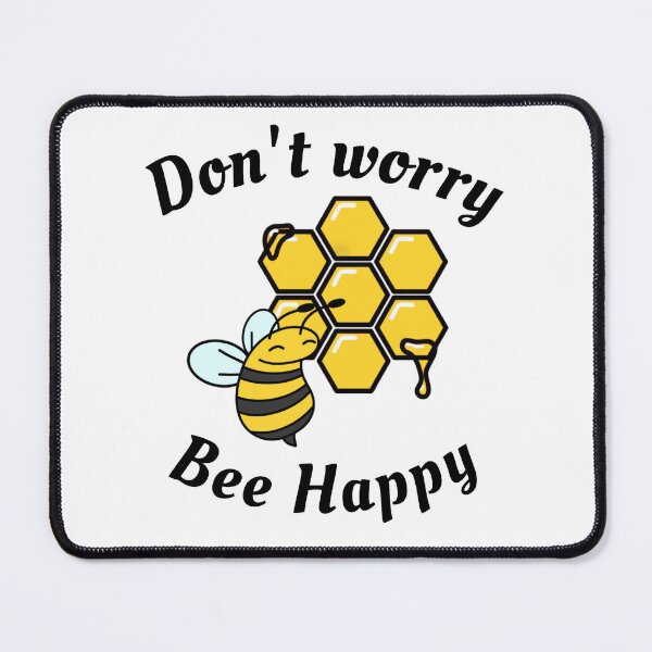 Item preview, dont worry bee happy designed and sold by Deformitos.