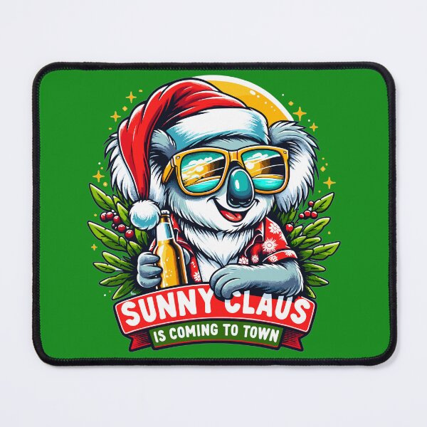 Item preview, Sunny Claus Is Coming To Town - Aussie Christmas designed and sold by OptimaArt.