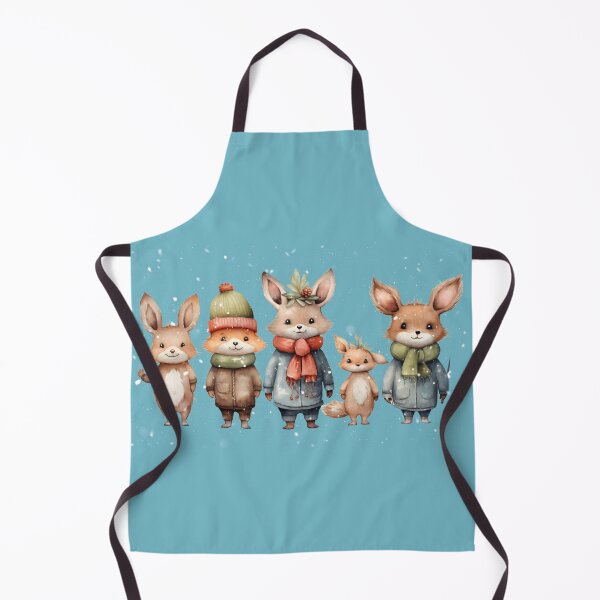Item preview, Five Winter Winter Animals designed and sold by sstudioarts.