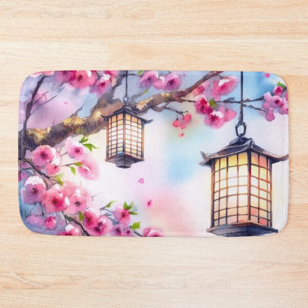 Item preview, Cherry blossoms and lanterns. designed and sold by growing-mom.