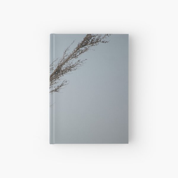 Bird sitting on branch Hardcover Journal
