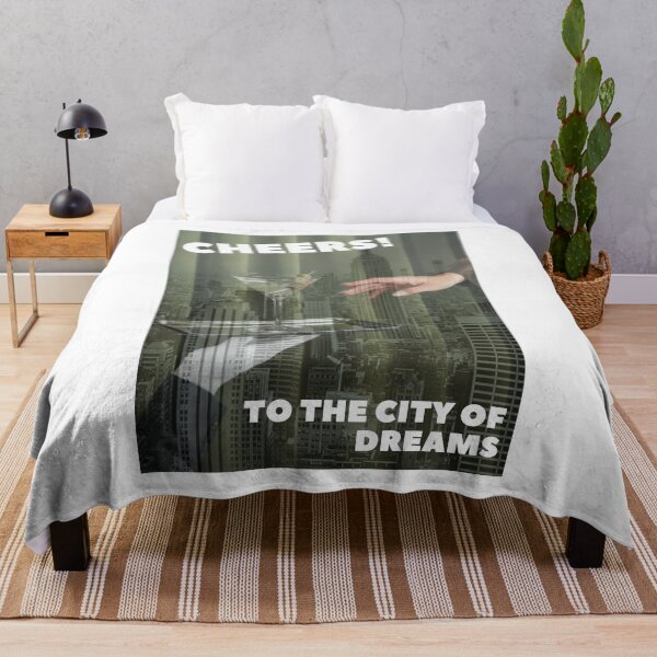 Item preview, Cheers to the City of Dreams designed and sold by Molly Made.