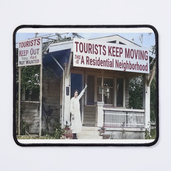 Item preview, Tourists Keep Moving - Anti Short Terma Rental Lets designed and sold by ACME PROPAGANDAWORX.