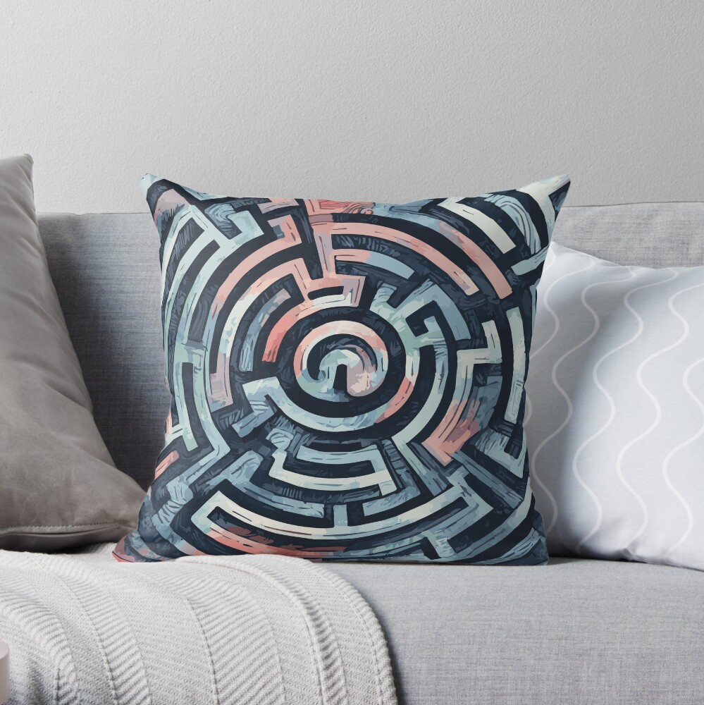 Item preview, Throw Pillow designed and sold by heartsake.