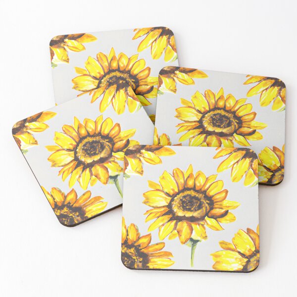 Item preview, Sunflower Radiance: Fields of Sunshine Pattern designed and sold by Atlas-Magic.