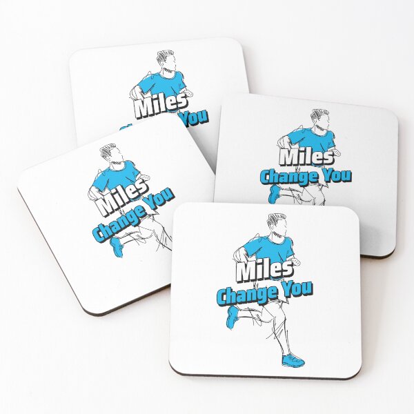 Item preview, Blue Miles Change You Running Tee designed and sold by RoaringTees.