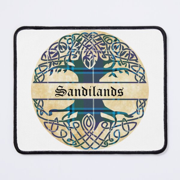 Item preview, Sandilands Tree of Life Clan Scottish Surname tartan designed and sold by BagTown Clans.