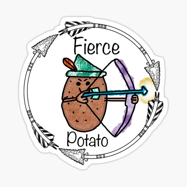Item preview, Fierce Potato designed and sold by fierceautie.