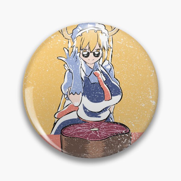 Item preview, MISS KOBAYASHI'S DRAGON MAID: TOHRU SALT DRAGON (GRUNGE) designed and sold by FunGangStore.