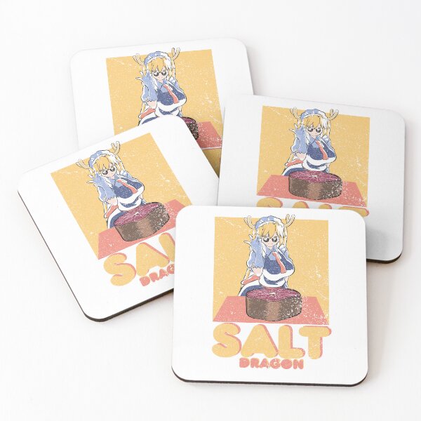 Item preview, MISS KOBAYASHI'S DRAGON MAID: TOHRU SALT DRAGON (GRUNGE) designed and sold by FunGangStore.