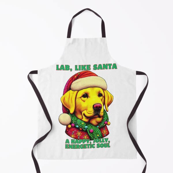 Item preview, Yellow Labrador Dressed Like Santa Christmas Dog designed and sold by 502Templates.