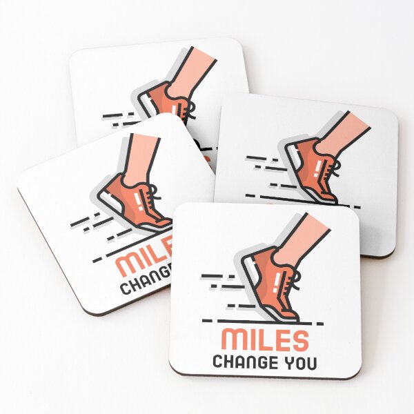 Item preview, Orange Miles Change You Running Tee designed and sold by RoaringTees.