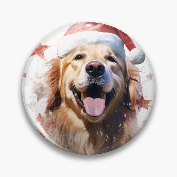 Item preview, Dog and red hat Santa Claus  designed and sold by Eakpixx.