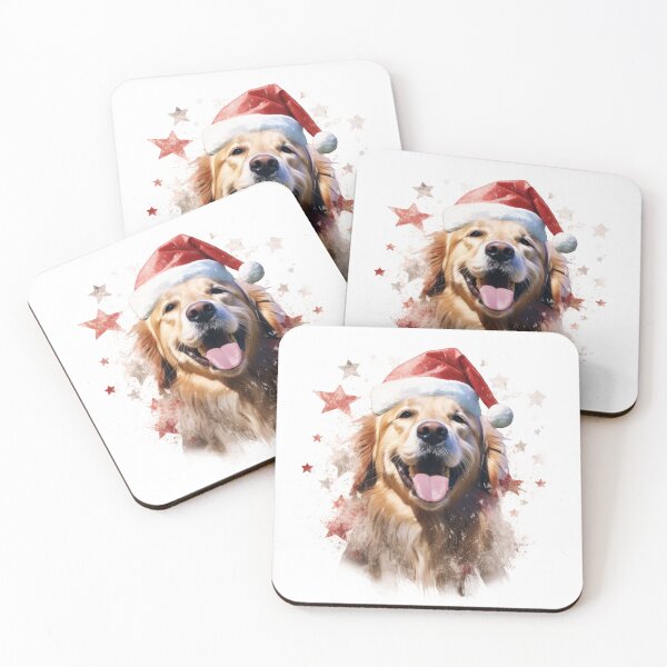 Item preview, Dog and red hat Santa Claus  designed and sold by Eakpixx.
