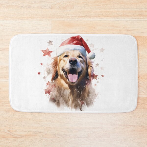 Item preview, Dog and red hat Santa Claus  designed and sold by Eakpixx.