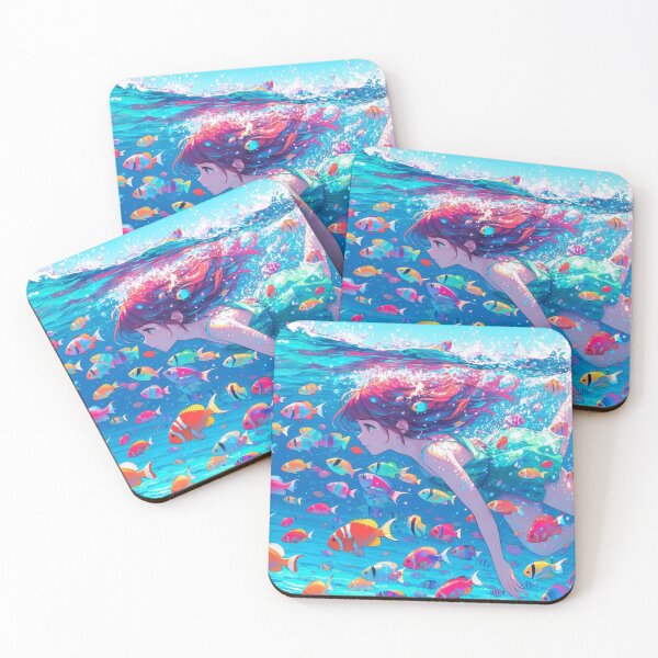 Item preview, Girl swimming. designed and sold by growing-mom.