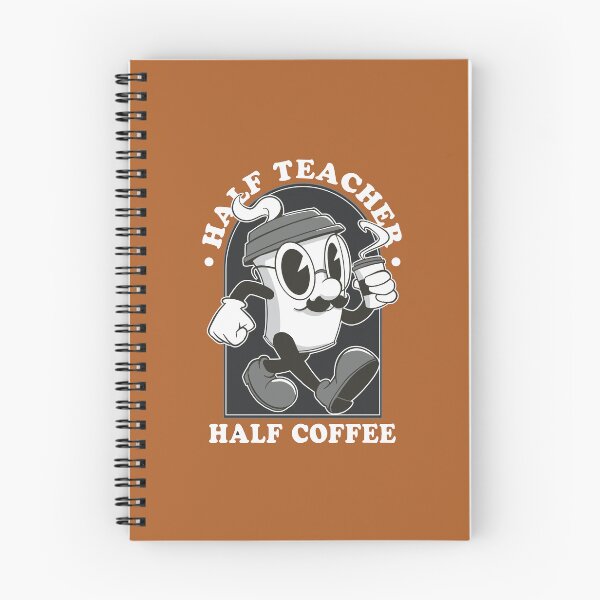 Item preview, Half Teacher Half Coffee, Coffee Love designed and sold by GulQari.