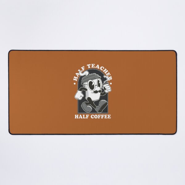 Item preview, Half Teacher Half Coffee, Coffee Love designed and sold by GulQari.