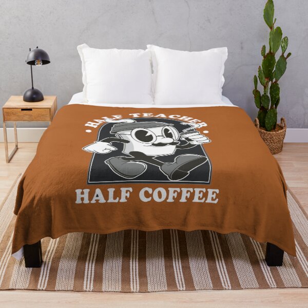 Item preview, Half Teacher Half Coffee, Coffee Love designed and sold by GulQari.