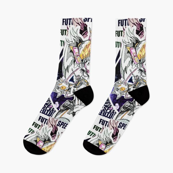 Item preview, Cyberpunk girl kawaii in futuristic anime style designed and sold by Estef Mos Art.