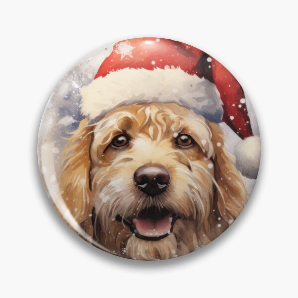 Item preview, Dog and red hat Santa Claus  designed and sold by Eakpixx.