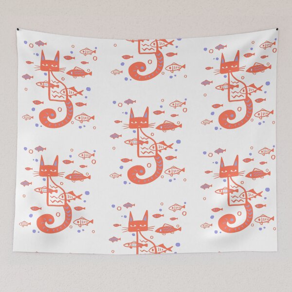Item preview, Cat graffiti designed and sold by haoshaart.