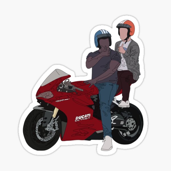 Item preview, Tim & Sam on a Detroit Ducati designed and sold by Noodlebadger.