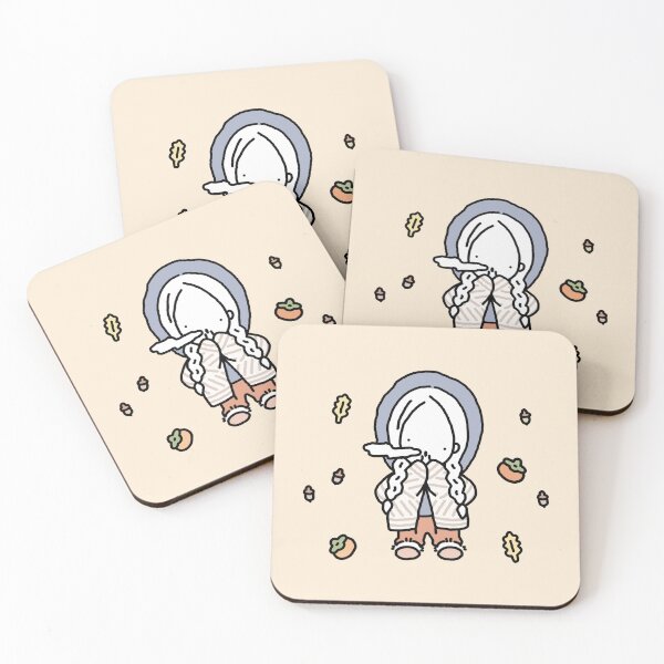 Item preview, Cold Girl with Autumn Things designed and sold by DALSOONYI.
