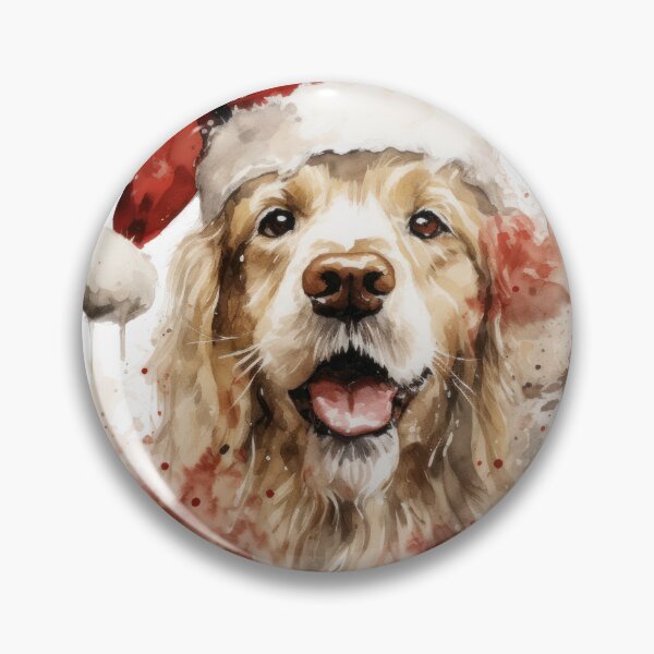 Item preview, Dog and red hat Santa Claus  designed and sold by Eakpixx.