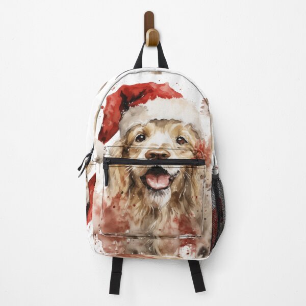 Item preview, Dog and red hat Santa Claus  designed and sold by Eakpixx.