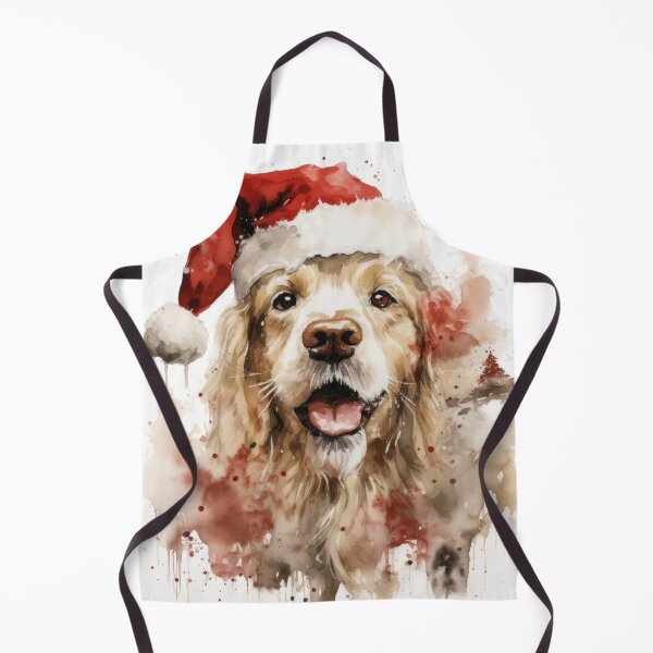 Item preview, Dog and red hat Santa Claus designed and sold by Eakpixx.