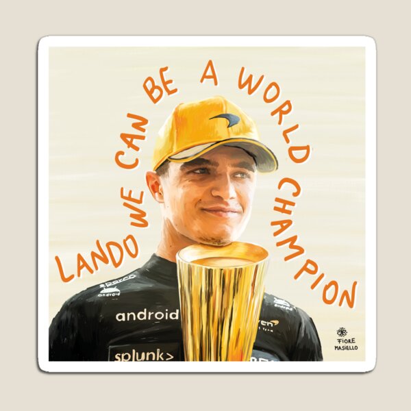 Item preview, Lando we can be world champions designed and sold by Fiorella Masiello.