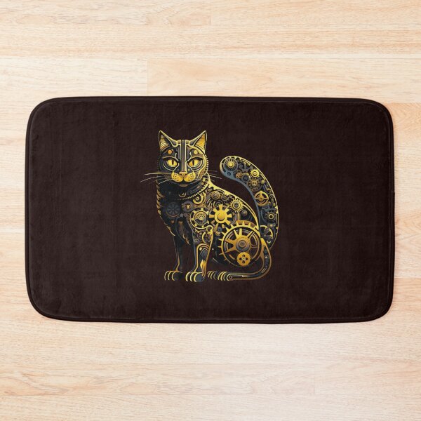 Item preview, Mech Cat designed and sold by stainedglass101.