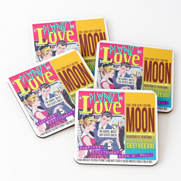 Item preview, Gig Poster: Moon 1 Newtown designed and sold by planetbandnz.