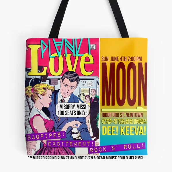 Item preview, Gig Poster: Moon 1 Newtown designed and sold by planetbandnz.