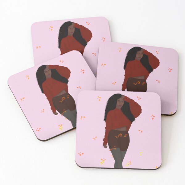 Item preview, African American Girl in Autumn designed and sold by Cecetyshay.