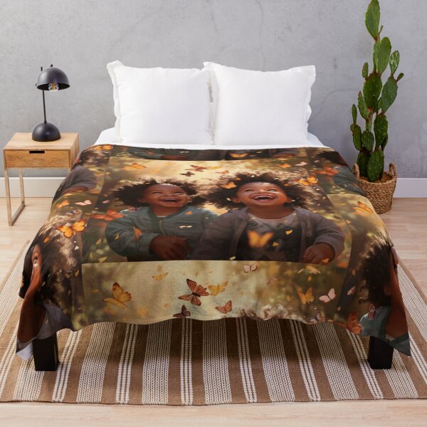 Item preview, Brown Babies and Butterflies designed and sold by AscensionLife.
