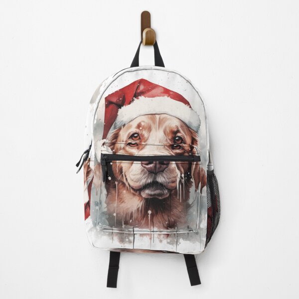 Item preview, Dog and red hat Santa Claus designed and sold by Eakpixx.