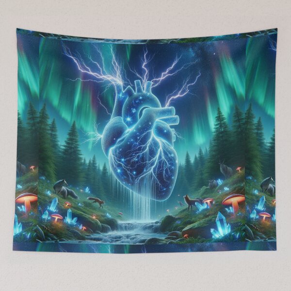Item preview, Electric Heart Of The Forest designed and sold by Solarskymedia.